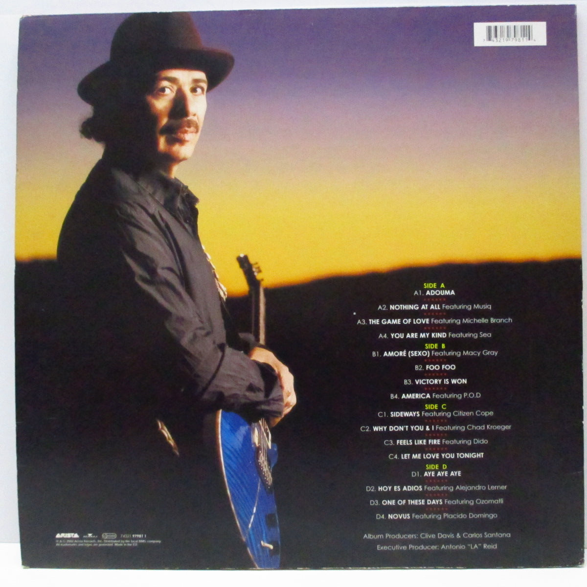 SANTANA (サンタナ)  - Shaman (EU オリジナル 2xLP+インサート）