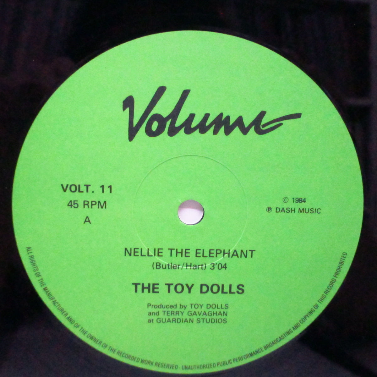 TOY DOLLS, THE (ザ・トイドールズ) - Nellie The Elephant +2 (UK