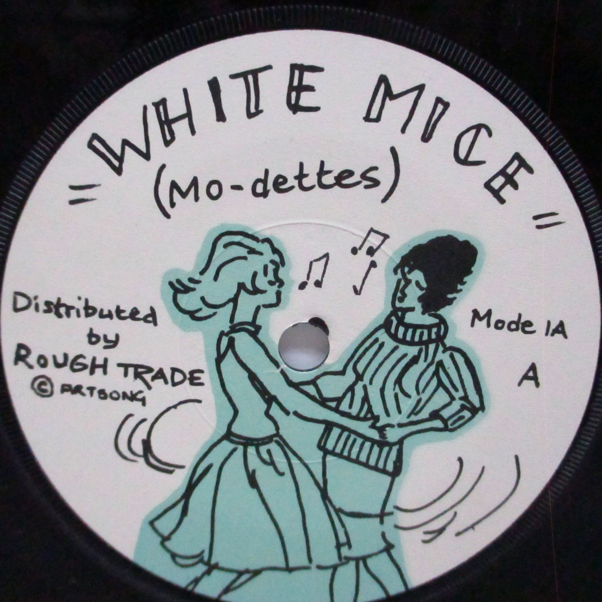 MO-DETTES (モ・デッツ)  - White Mice (UK オリジナル 7"/マットソフト紙折り返し「ピンク」ジャケ) '79年ファースト！