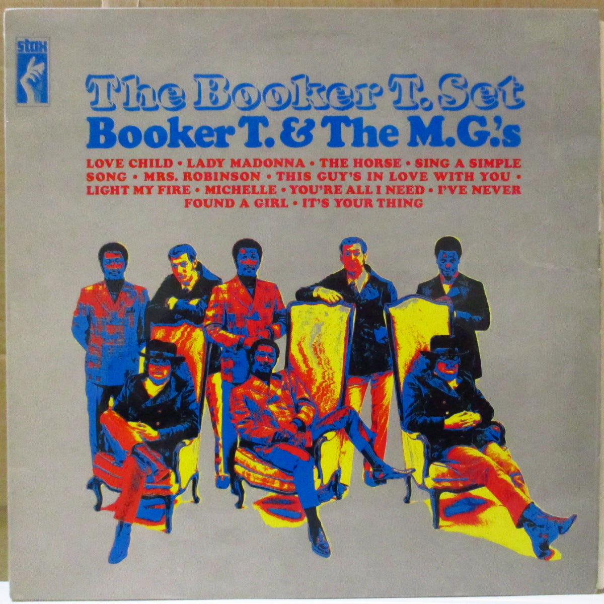 BOOKER T. & THE MG’S (ブッカーT ＆ ザ・MG'S)  - The Booker T. Set (UK '69 初回オリジナル・ステレオLP/表面コーティング3面折返しジャケ) 名作9thアルバム