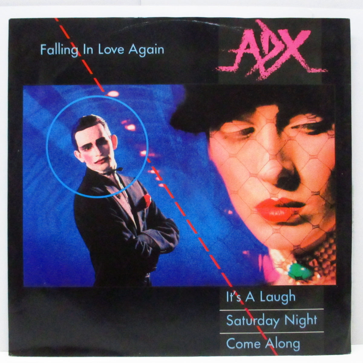 ADX (A.K.A. The Adicts) (ジ・アディクツ)  - Falling In Love Again (UK オリジナル 12") '85年「ADX」名義での2作目！