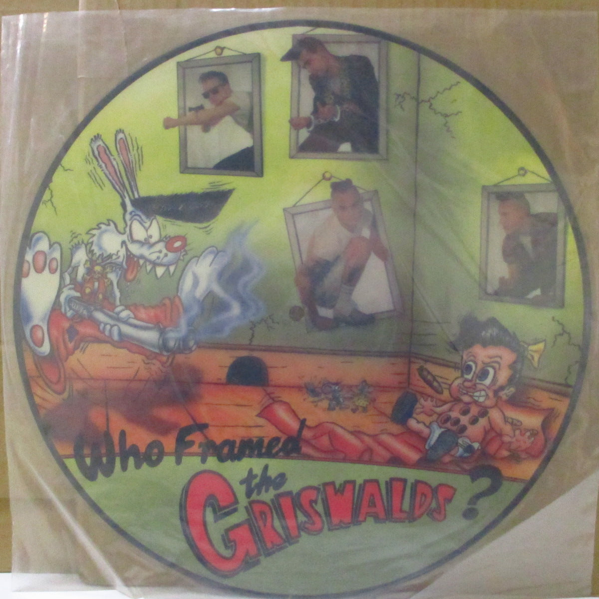 GRISWALDS (グリスワルズ)  - Who Framed The Griswalds? (German '01 再発「ピクチャー」 LP+PVC) '89年1stアルバム