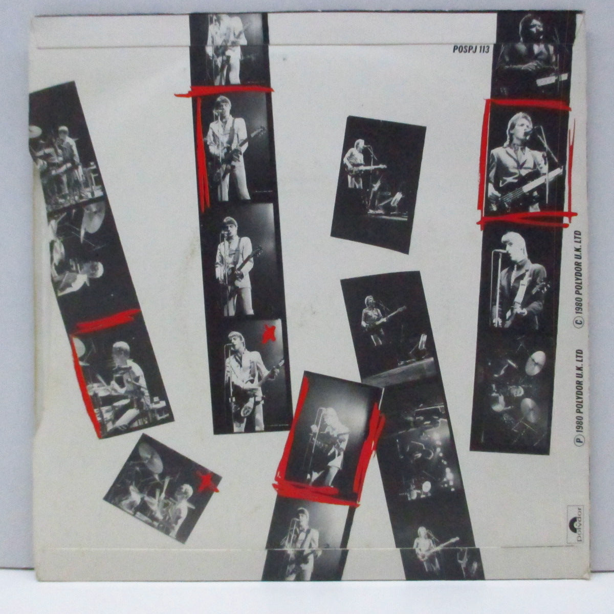 JAM, THE (ザ・ジャム)  - Going Underground (UK 初回10, 000枚限定 2x7"/光沢固紙折り返ジャケ) '79年レインボー・シアターでのライブ7"付き！