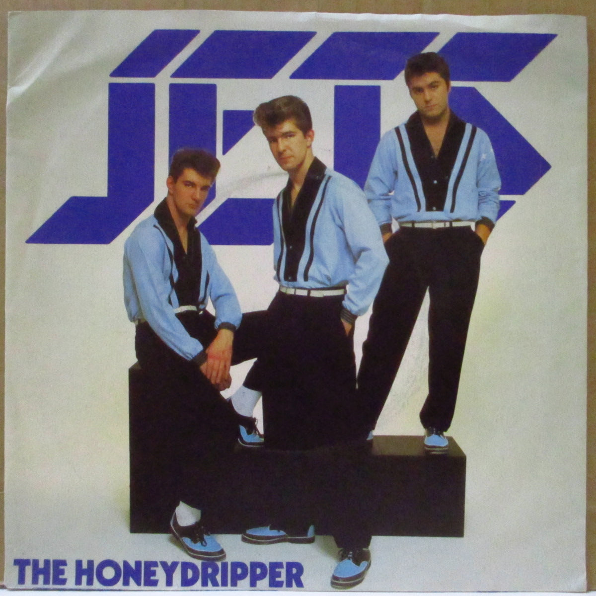 JETS (ジェッツ)  - The Honeydripper / Tonite Tonite (UK '82 オリジナル 7インチ/光沢ソフト紙ジャケ)