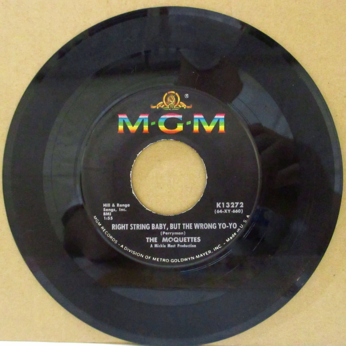 MOQUETTES, THE (ザ・モケッツ)  - Right String Baby, But The Wrong Yo-Yo (US '64 オリジナル7インチ)フルール・ド・リスのメンバー在籍MODビート・カバー！
