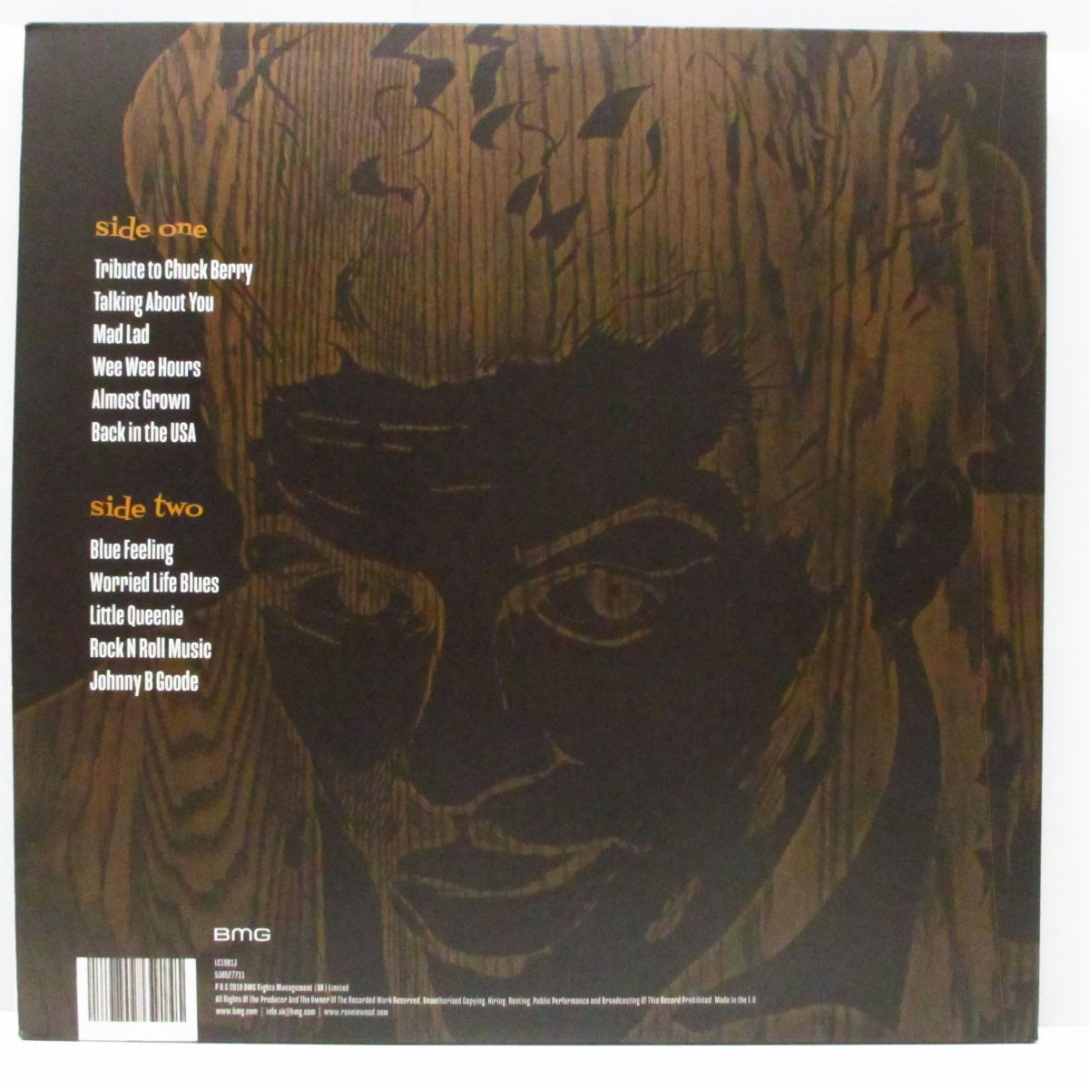 RON WOOD With His Wild Five (ロン・ウッド・ウィズ・ヒズ・ワイルド・ファイヴ)  - Mad Lad : A Live Tribute To Chuck Berry (EU オリジナル 180g LP+インナー/光沢見開ジャケ) feat.イメルダ・メイ !