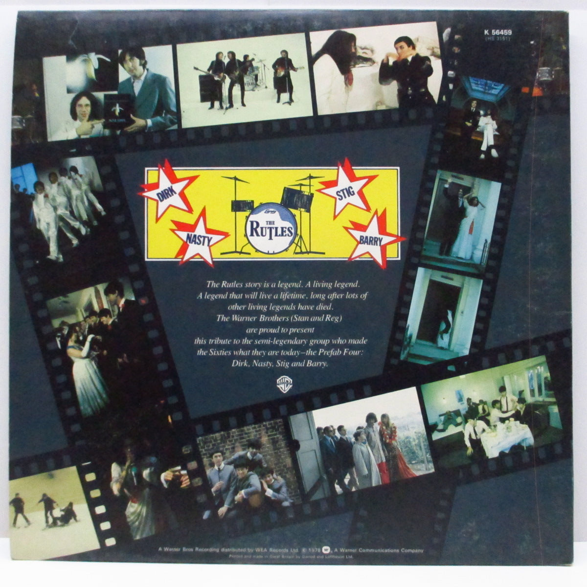 RUTLES (ラトルズ) - The Rutles (UK オリジナル LP+インナー