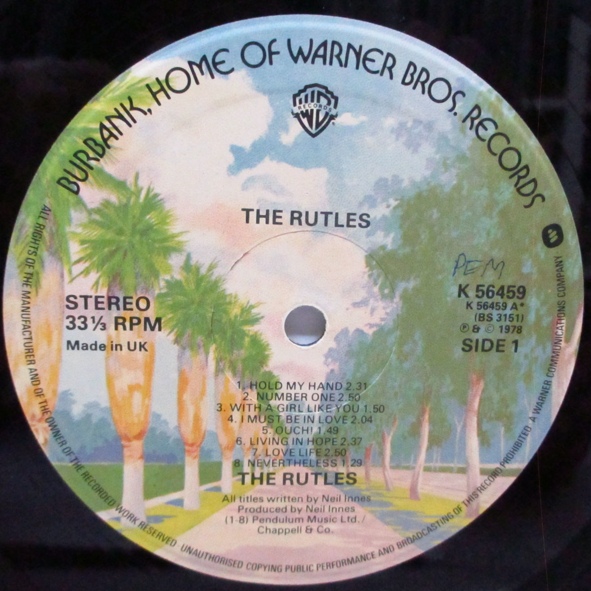 RUTLES (ラトルズ) - The Rutles (UK オリジナル LP+インナー