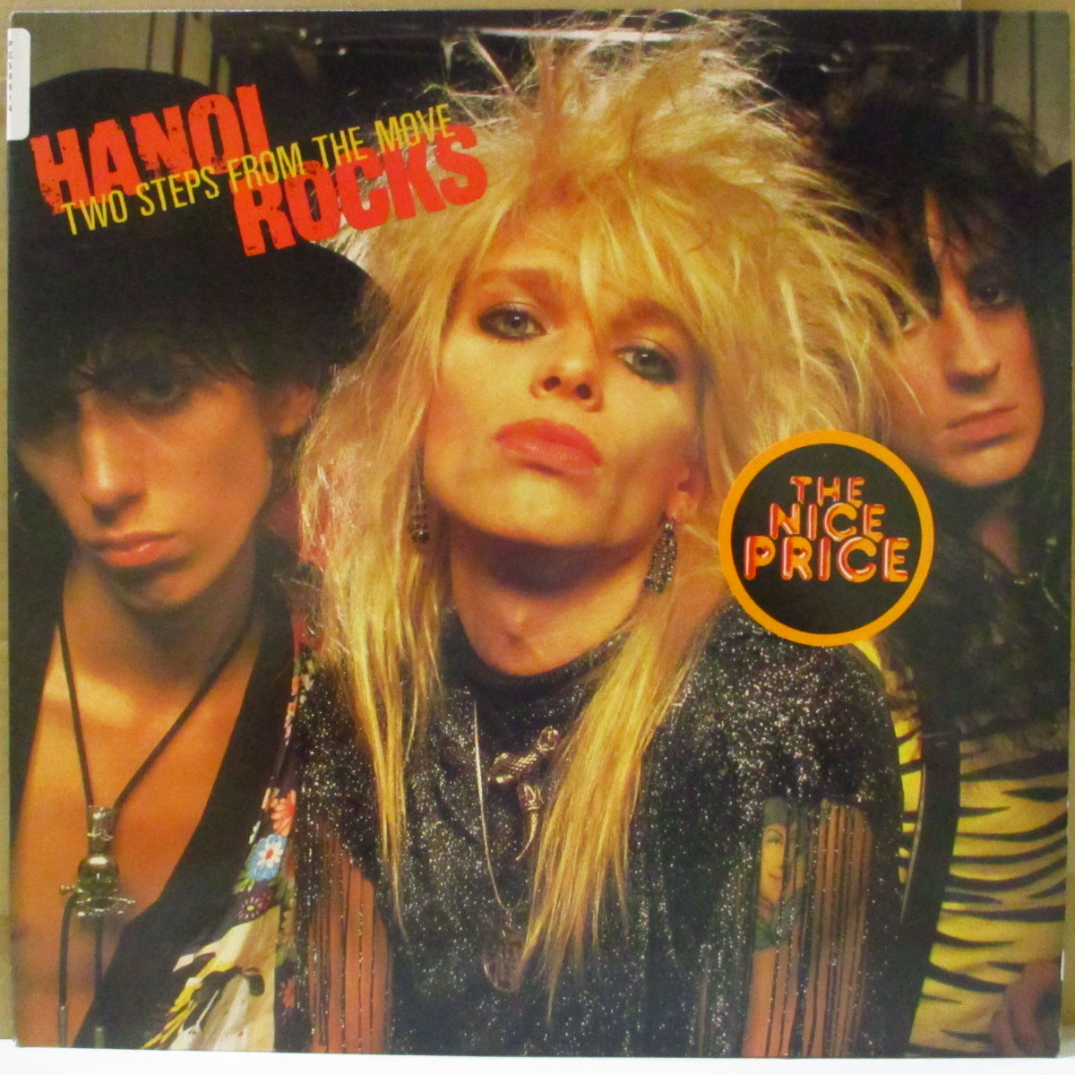 HANOI ROCKS (ハノイ・ロックス)  - Two Steps From The Move (US 80's 再発品番「PE-39614」LP) '84年4thアルバム