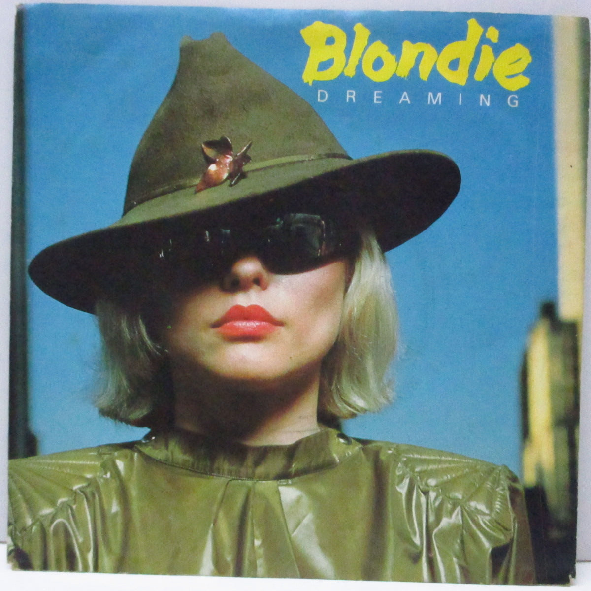 BLONDIE (ブロンディ)  - Dreaming / Sound Asleep (UK オリジナル「銀ラベ / 大穴」7"/光沢ソフト紙折り返ジャケ) 仏プレス Ver !
