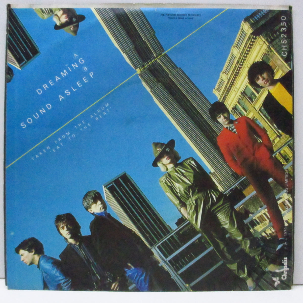 BLONDIE (ブロンディ)  - Dreaming / Sound Asleep (UK オリジナル「銀ラベ / 大穴」7"/光沢ソフト紙折り返ジャケ) 仏プレス Ver !