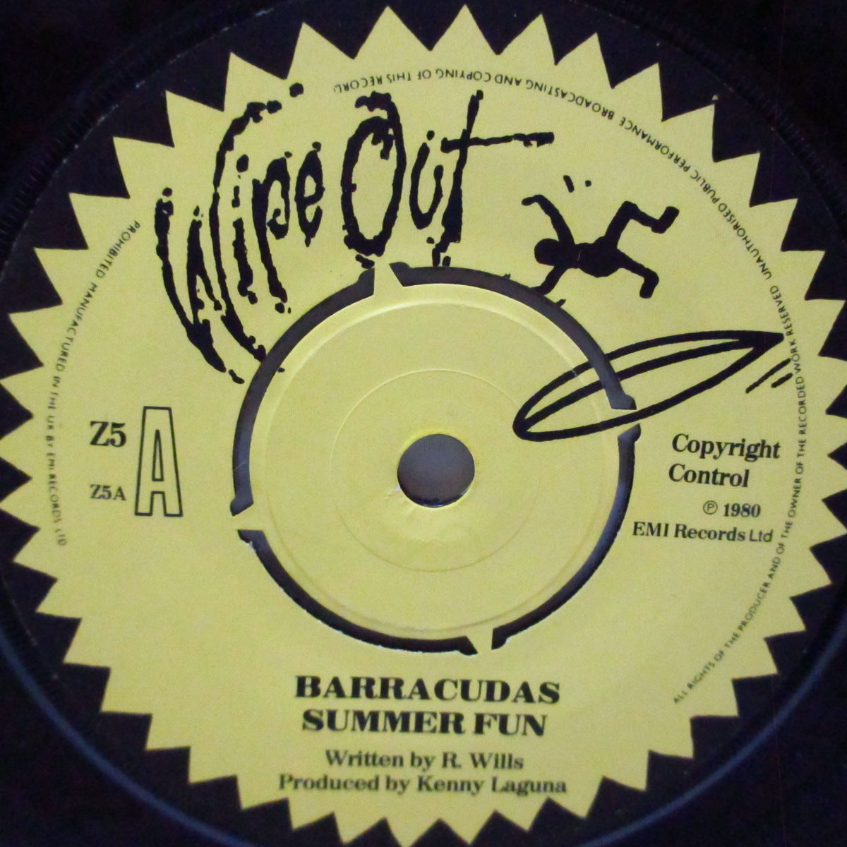 BARRACUDAS, THE (バラクーダズ)  - Summer Fun! / Chevy Baby (UK オリジナル 7"/光沢固紙ジャケ) ロンドンナイト定番！