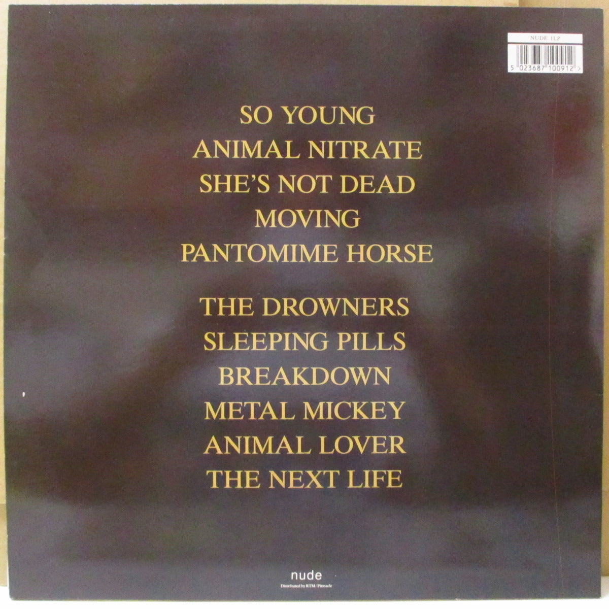 SUEDE (スウェード) - S.T. <1st Album> (UK オリジナル LP+固紙