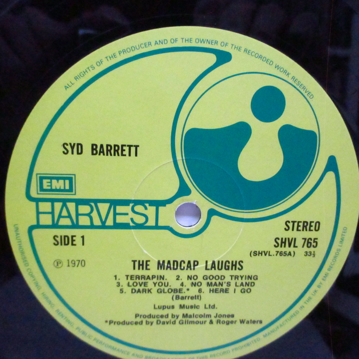 SYD BARRETT (シド・バレット) - The Madcap Laughs (UK 80's 再発