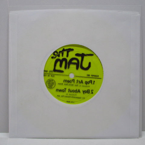 JAM, THE (ザ・ジャム)  - Pop Art Poem (UK 限定「片面イエロー7"フレキシ」) FLEXI POP誌02号のオマケ !
