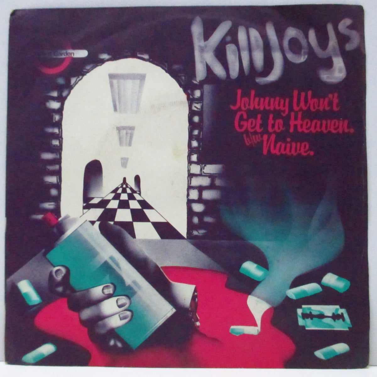 KILLJOYS, THE (キルジョイズ)  - Johnny Won't Get To Heaven (UK 初回オリジナル「ピンクラベ」7"/マットソフト紙ジャケ) '77年唯一シングル！