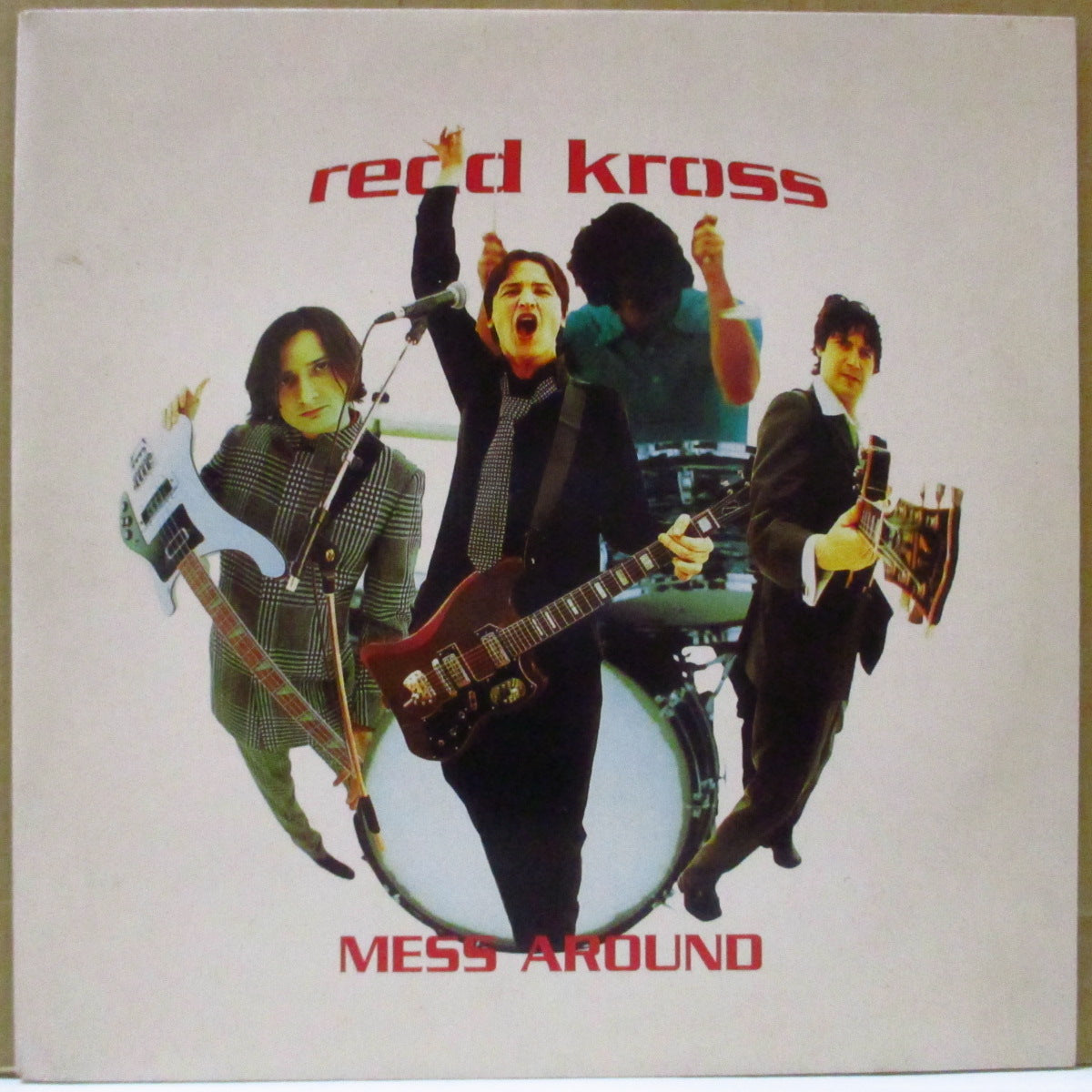 REDD KROSS (レッド・クロス)  - Mess Around (UK オリジナル 7インチ+光沢固紙ジャケ)