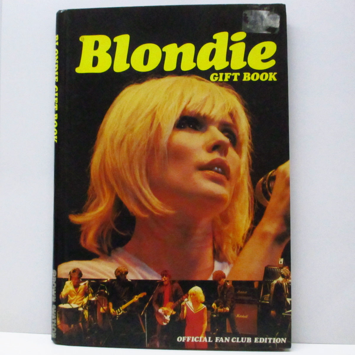 BLONDIE (ブロンディ)  - Gift Book- Official Fan Club Edition (UK オリジナル「ハードカバー」ブック）写真、ヒストリー、アルバムガイド、ファミリーツゥリー !