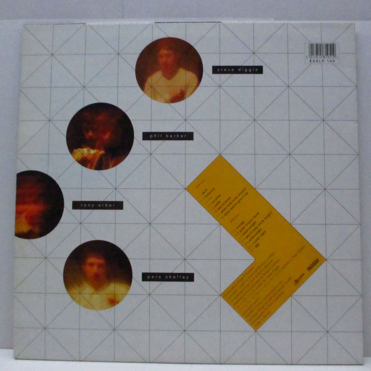 BUZZCOCKS (バズコックス)  - Trade Test Transmissions (UK オリジナル LP) '93年再結成第一弾アルバム！