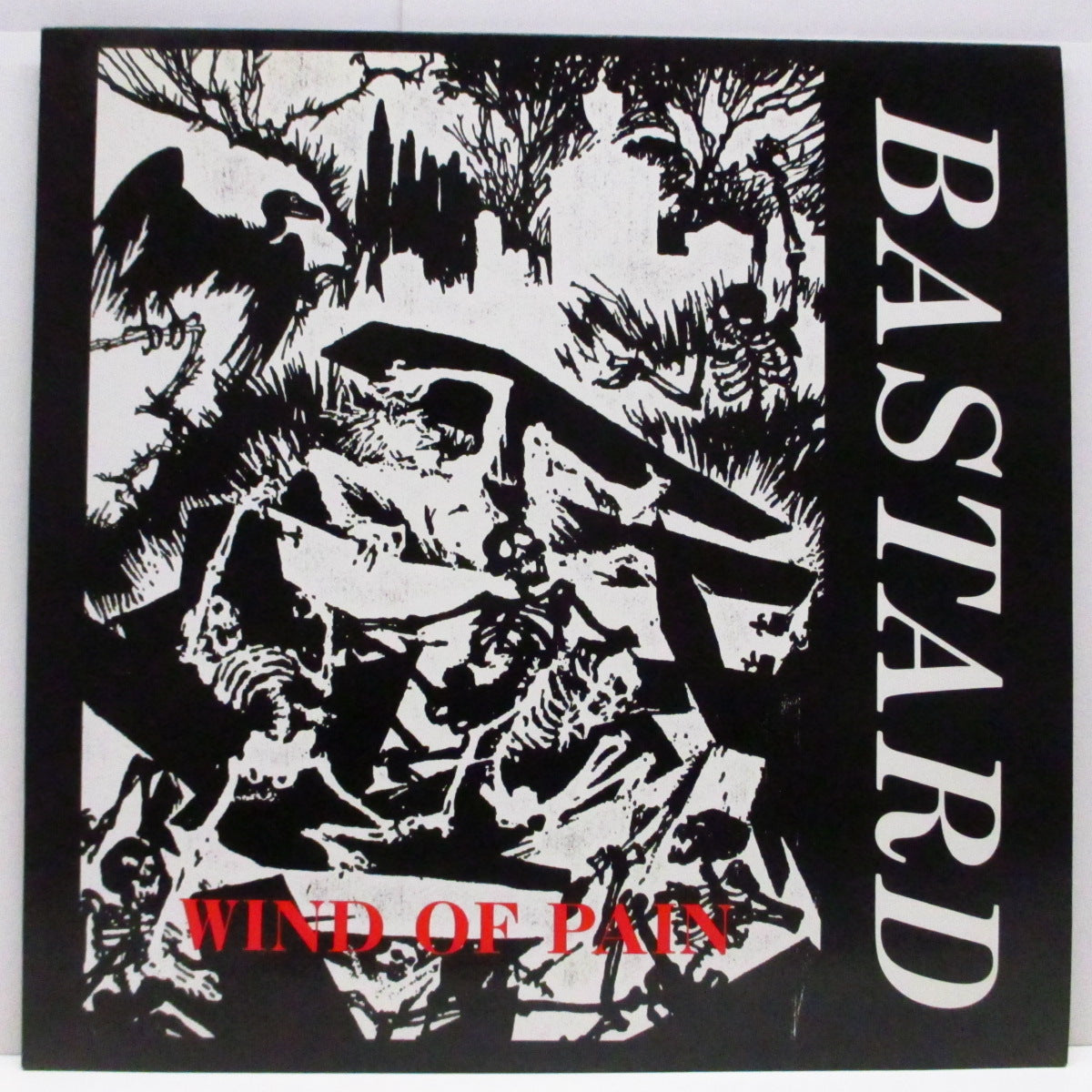 BASTARD (バスタード)  - Wind Of Pain (Japan '92 オリジナル 8曲入り 12") 近年稀な美品 !