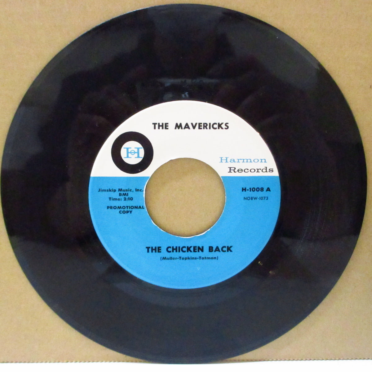 MAVERICKS, THE (ザ・マーヴェリックス)  - The Chicken Back (US プロモ・ラベ 7インチ)チキン・ダンス・ナンバー！