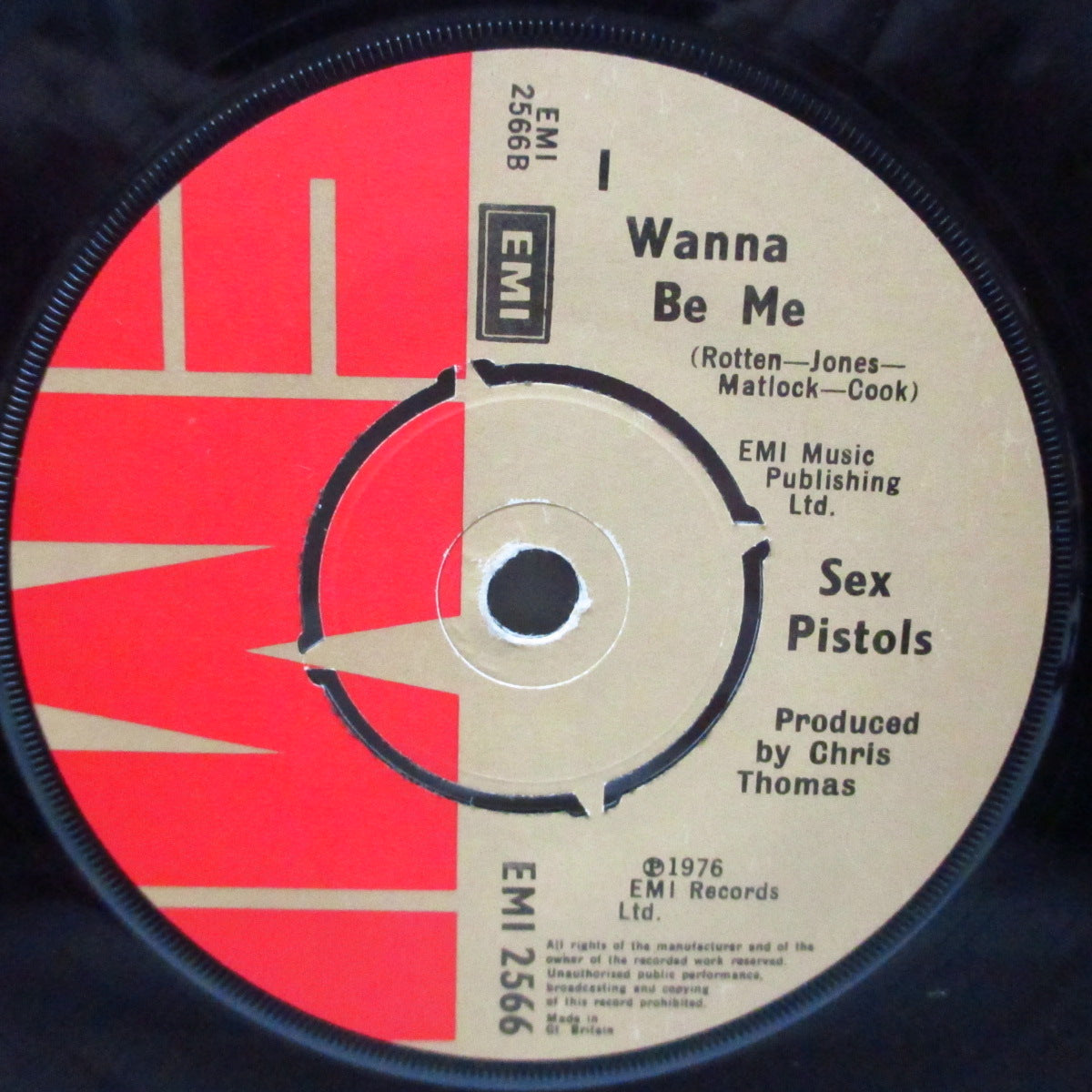 SEX PISTOLS (セックス・ピストルズ) - Anarchy In The U.K. (UK 初回