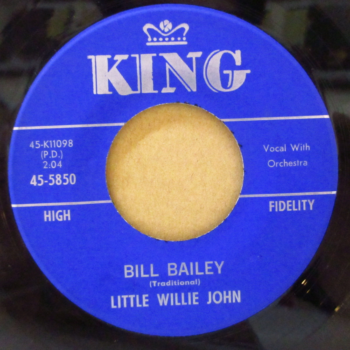 LITTLE WILLIE JOHN (リトル・ウィリー・ジョン)  - Bill Bailey (US '64 オリジナル 7インチ) クール JAZZY-R&Bカヴァ！