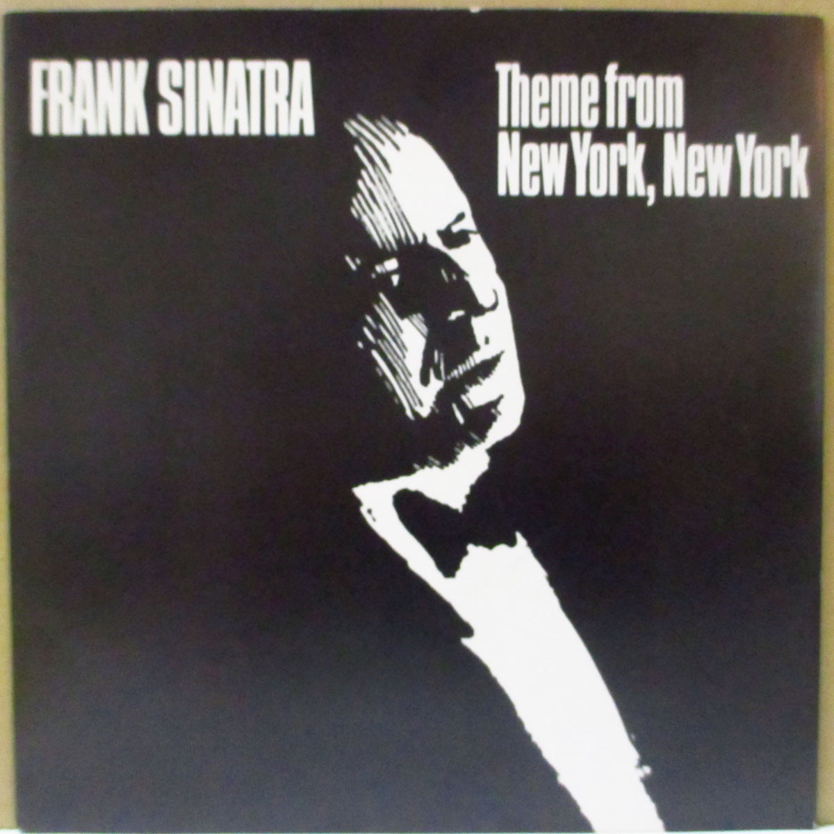 FRANK SINATRA (フランク・シナトラ)  - Theme From New York, New York (UK '80年初回イラスト・ジャケ付きオリジナル7インチ)