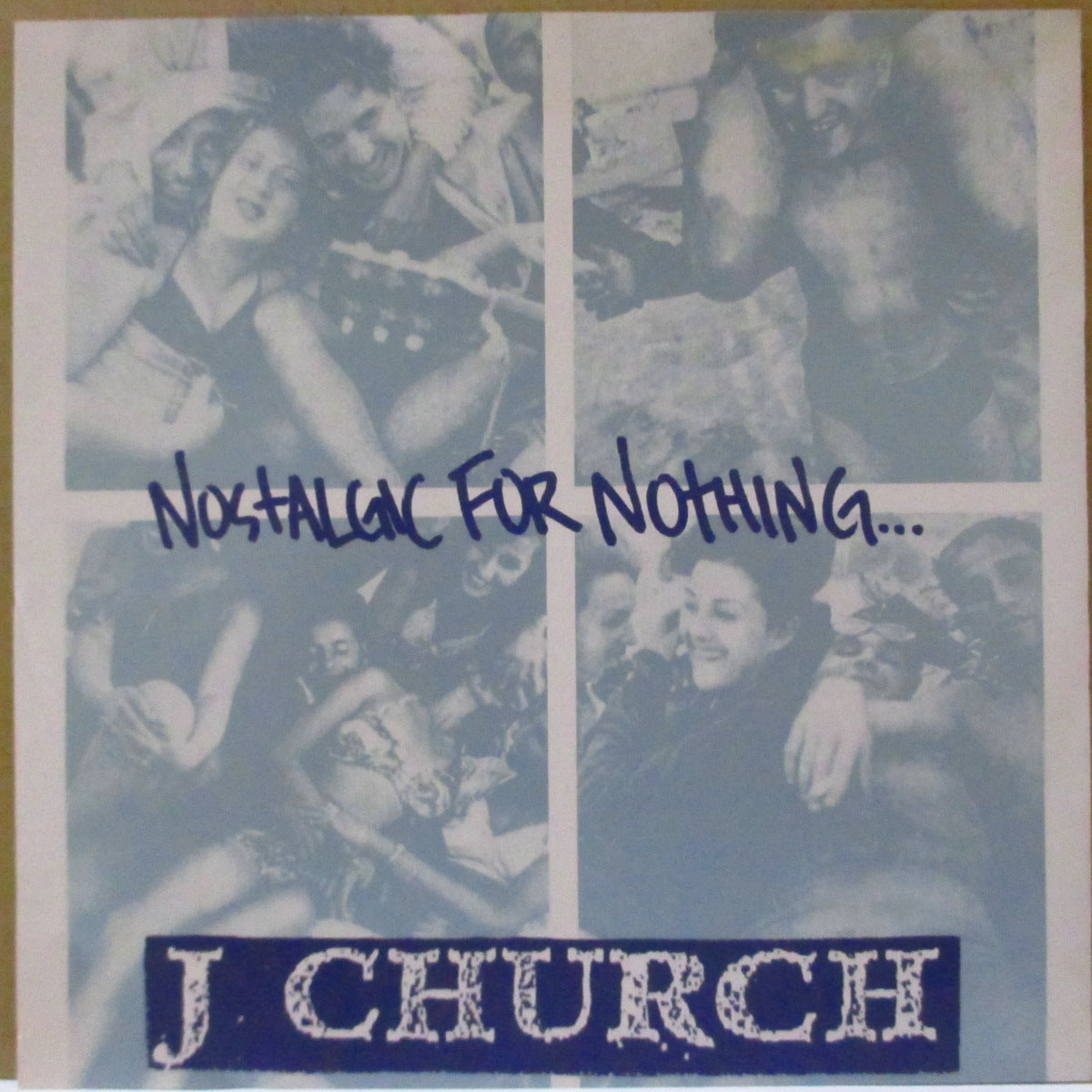 NAILS OF HAWAiiAN / J CHURCH (ネイルズ・オブ・ハワイアン / J・チャーチ)  - Split (Japan '94 オリジナル4曲入り33回転スプリット 7インチ/光沢ソフト紙ジャケ)