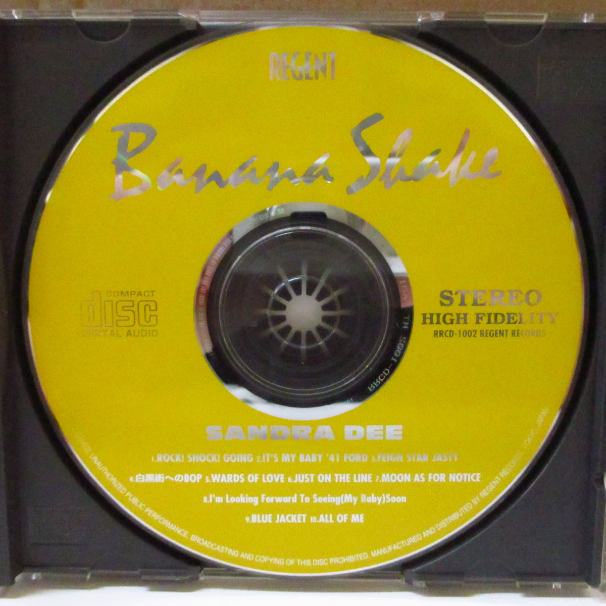 SANDRA DEE (サンドラ・ディー) - Banana Shake (Japan オリジナル CD+