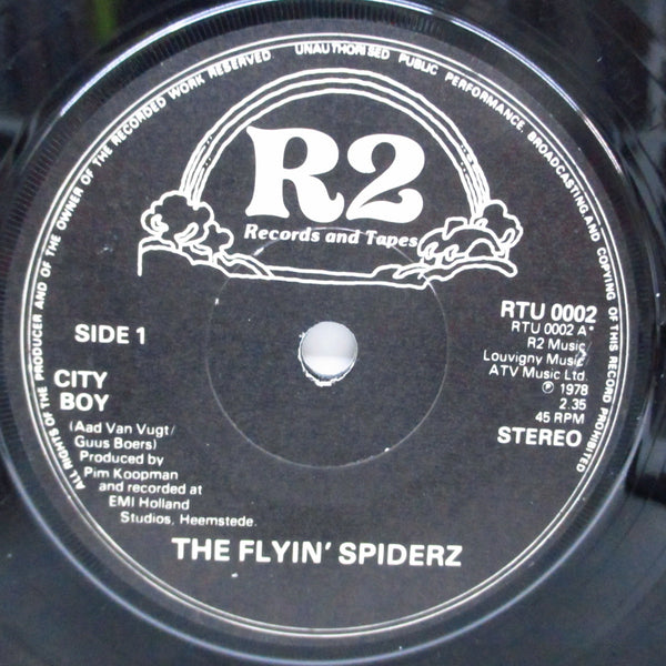 FLYIN' SPIDARZ, THE (ザ・フライイング・スパイダーズ)  - City Boy (UK オリジナル 7")