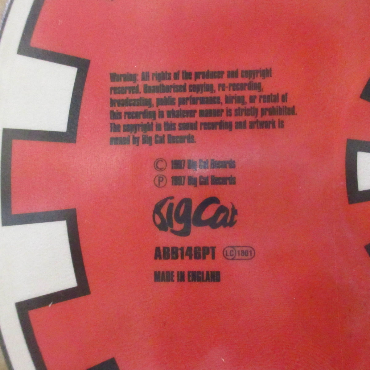 ONE MINUTE SILENCE (ワン・ミニット・サイレンス)  - South Central (UK '97 限定3曲入りピクチャー 12インチ+PVC)