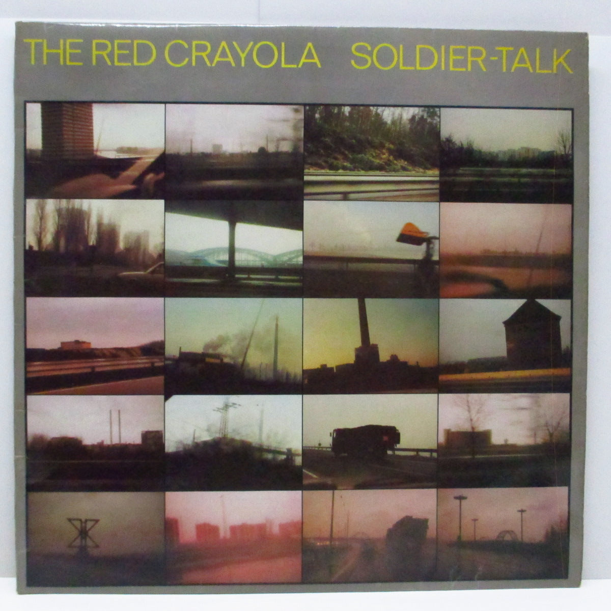 RED CRAYOLA (レッド・クレイオラ)  - Soldier-Talk (UK オリジナル LP/両面コーティングジャケ) '79年サード！
