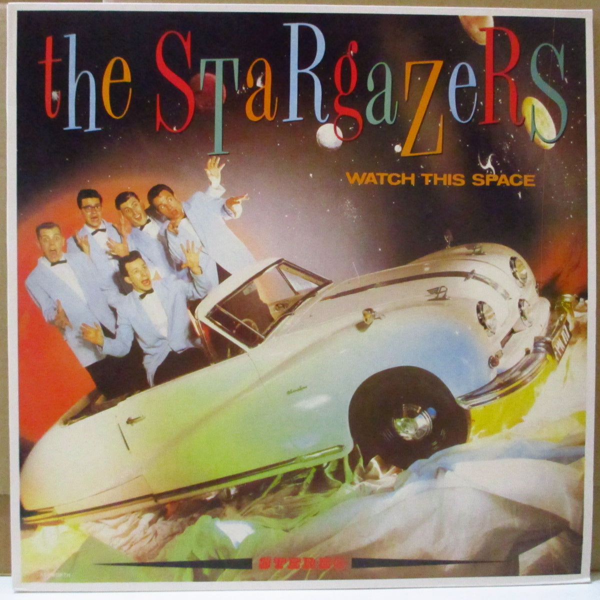 STARGAZERS (スターゲイザーズ)  - Watch This Space (EU リプロ・ブルーラベ LP+マット固紙ジャケ)