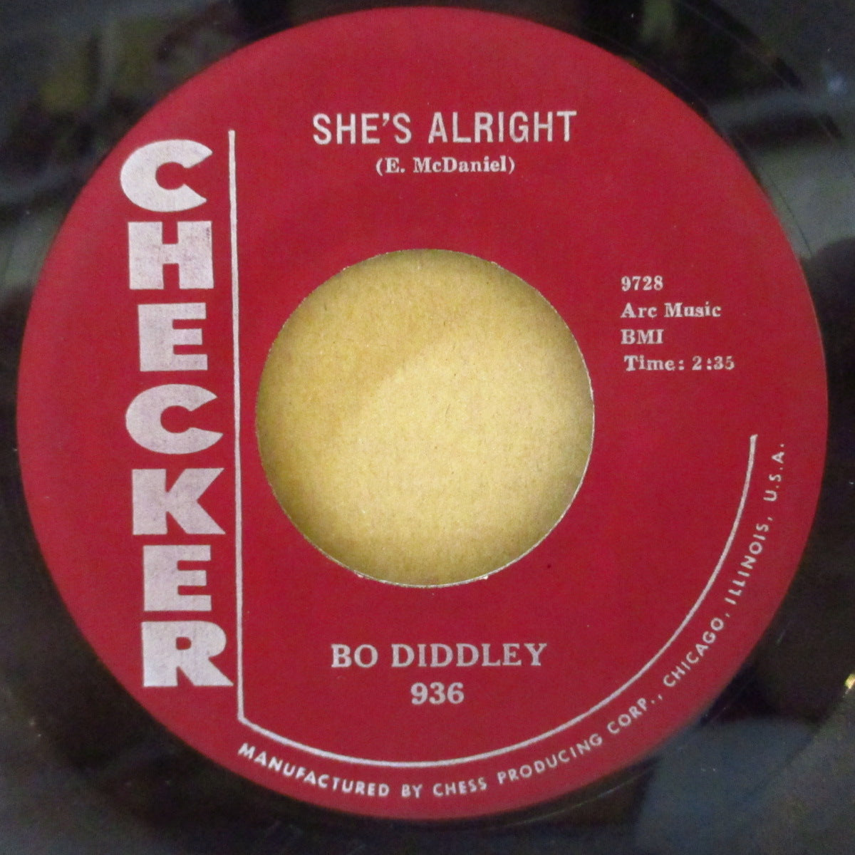 BO DIDDLEY (ボ・ディドリー)  - Say Man, Back Again (US '59 オリジナル 7インチ)両面BO-BEAT炸裂凶暴R&B！