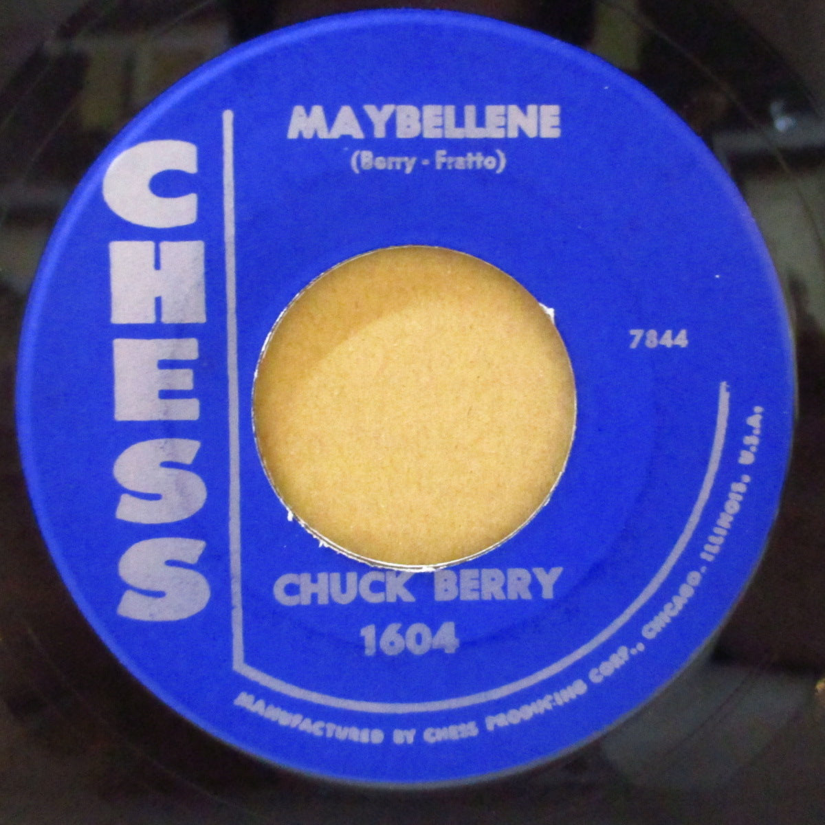CHUCK BERRY (チャック・ベリー)  - Maybelline (US '58 セカンド・プレス「青ラベ」7インチ) R&R大名曲！