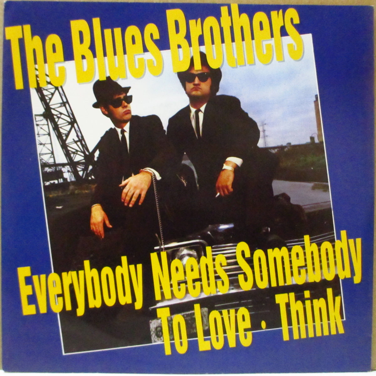 BLUES BROTHERS (ブルース・ブラザーズ)  - Everybody Needs Somebody To Love (EU '90年ジャケ付き再発7インチ) 名作映画サントラ！