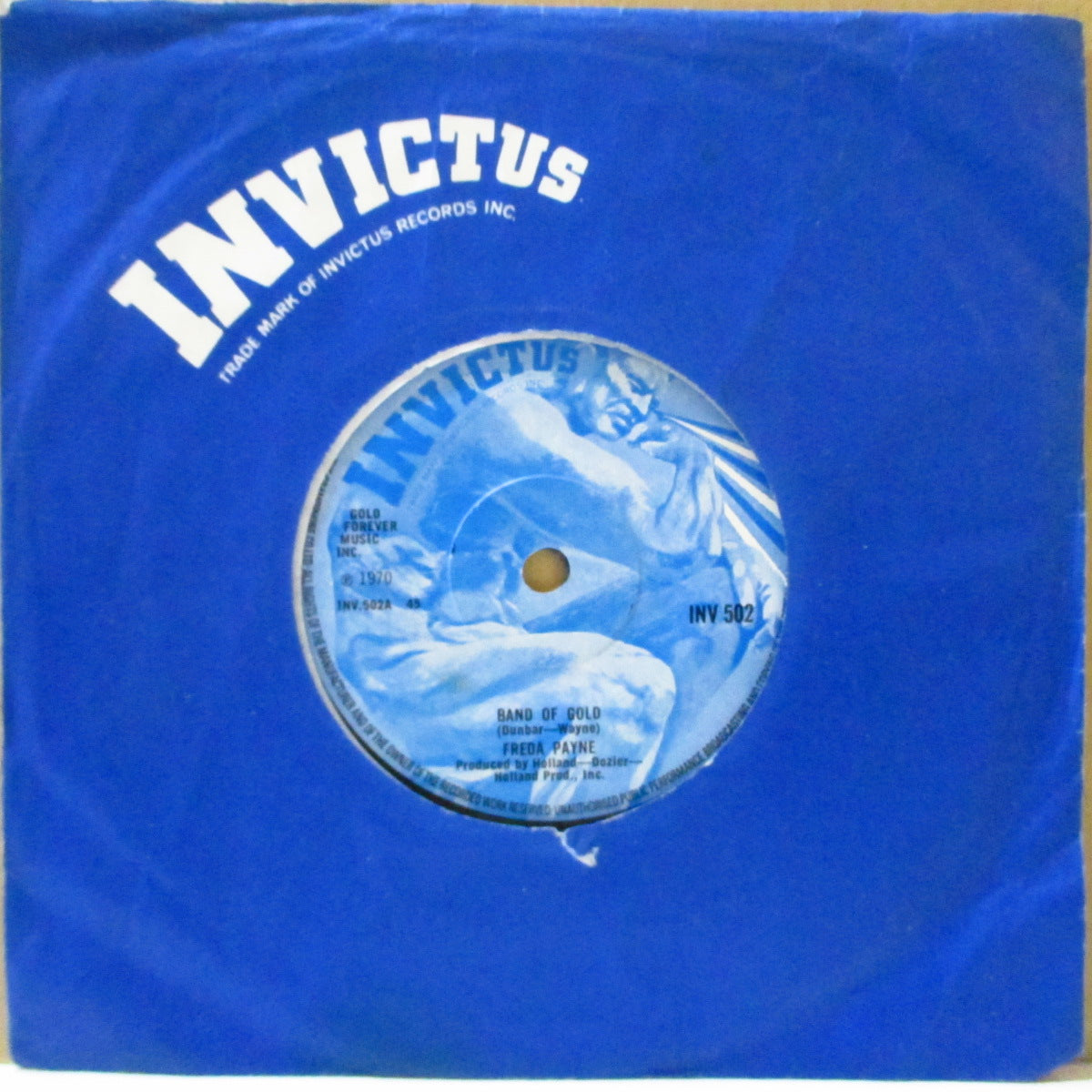 FREDA PAYNE (フレダ・ペイン)  - Band Of Gold (UK '70年オリジナル「ソリッド・センター」7インチ)美メロ・ノーザンPOP名曲！