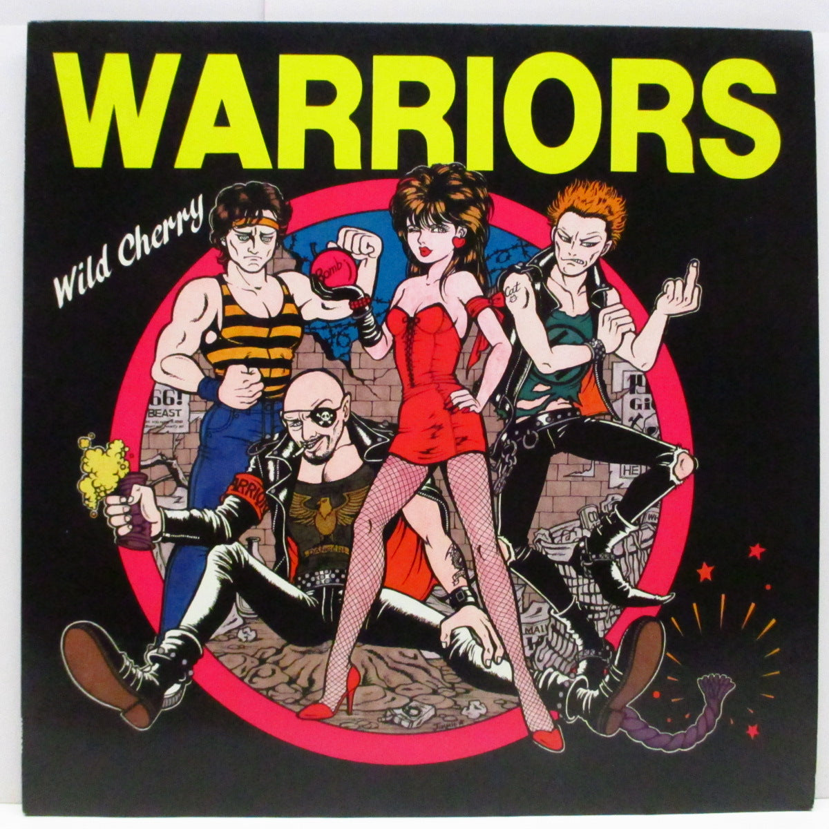 WARRIORS (ウォーリアーズ)  - Wild Cherry (Japan '86 オリジナル 4曲入 12"+インサート）近年稀な美品 !