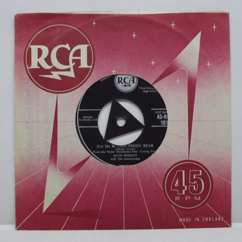 ELVIS PRESLEY (エルヴィス・プレスリー)  - Teddy Bear (UK Orig.7"+CS)