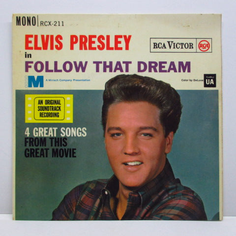 ELVIS PRESLEY (エルヴィス・プレスリー)  - Follow That Dream (UK Orig.EP/CFS)