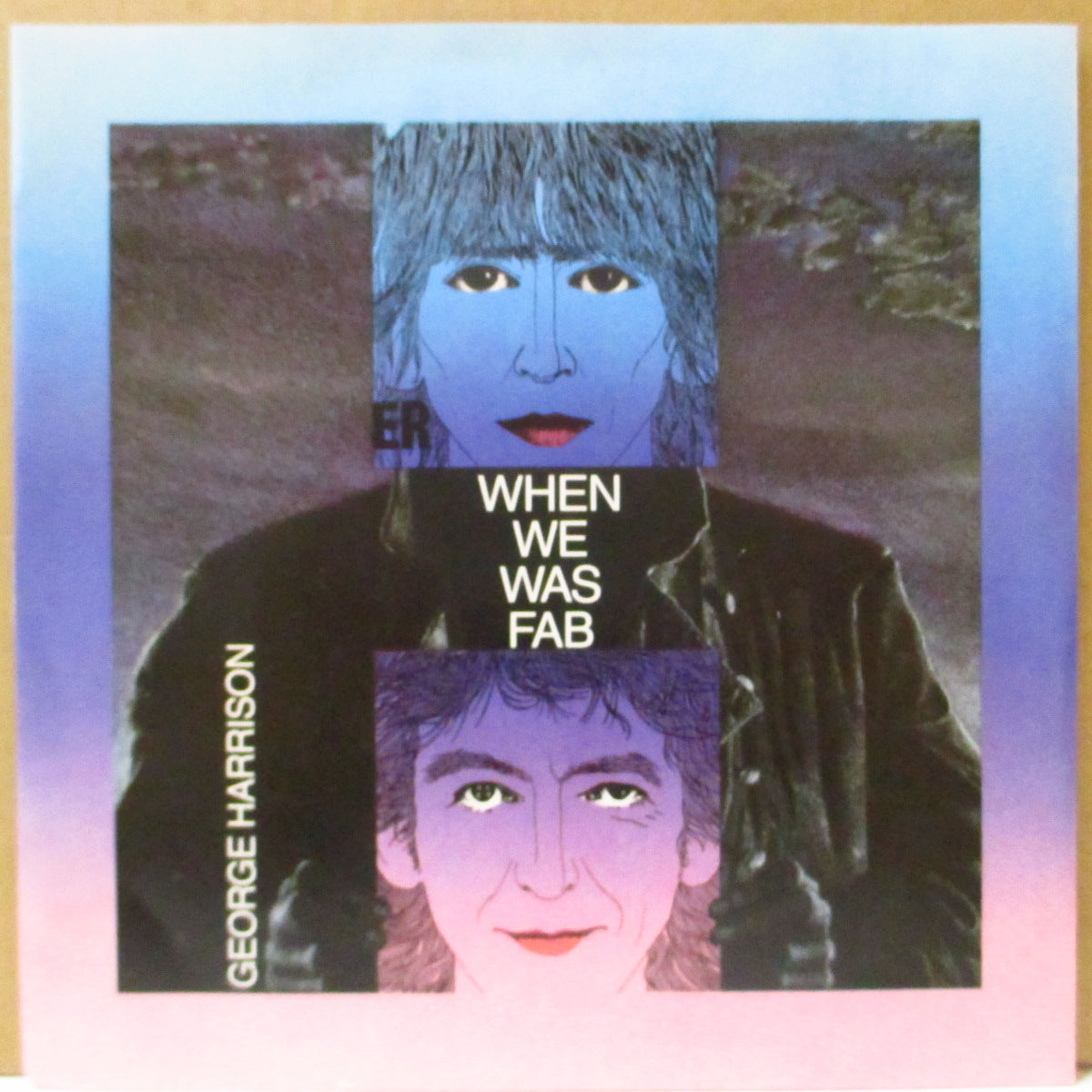 GEORGE HARRISON (ジョージ・ハリスン)  - When We Was Fab (UK '88 再発「バーコード・ラベ、フラットセンター」7インチ+バーコード光沢固紙ジャケ)