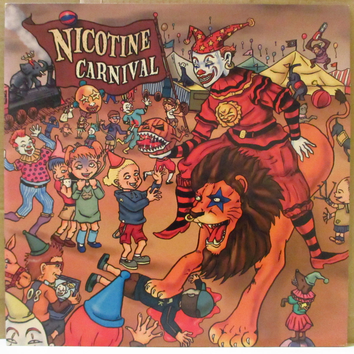 NICOTINE (ニコチン)  - Carnival (Japan オリジナル LP+インサート) '99年2ndアルバム