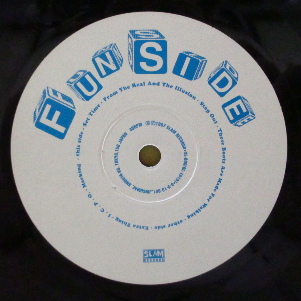 FUNSIDE (ファンサイド)  - S.T. <1st Mini Album> (Japan オリジナル7曲入り45回転 10インチ+インサート) '97年ミニアルバム