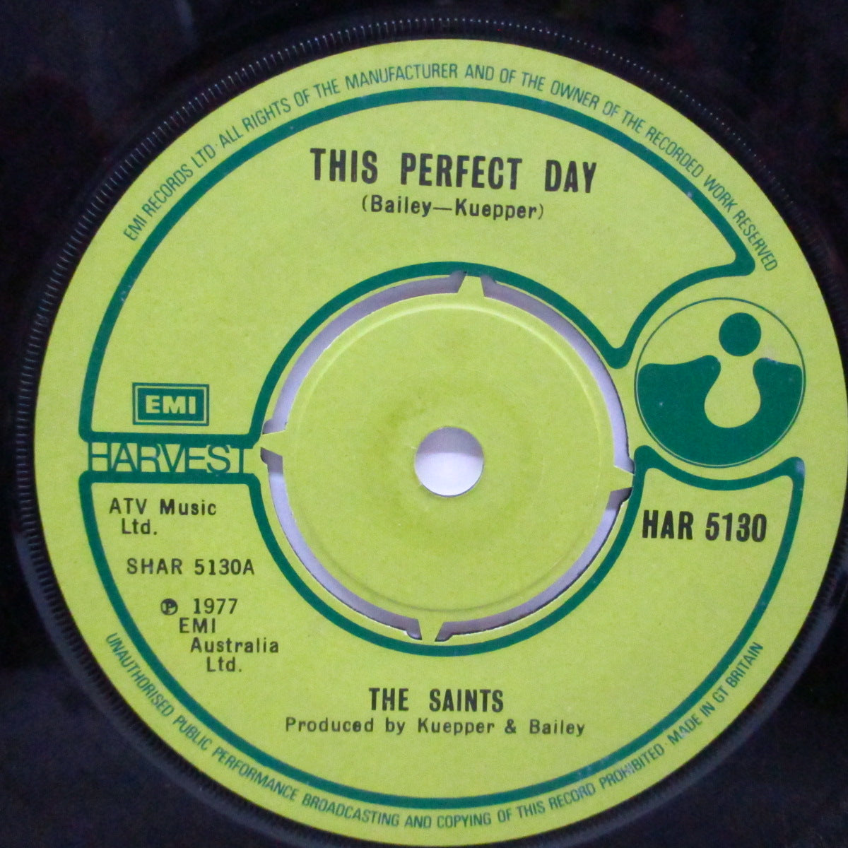 SAINTS, THE (ジ・セインツ)  - This Perfect Day (UK オリジナル 7")