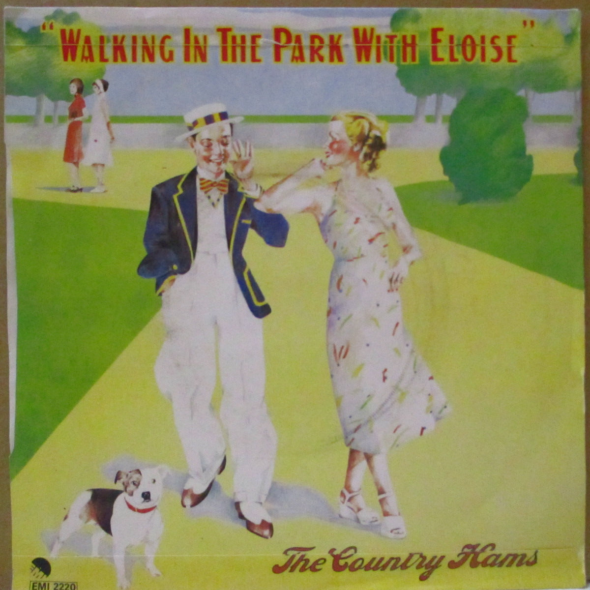 COUNTRY HAMS (PAUL McCARTNEY & THE WINGS) (ポール・マッカートニー & ウイングス)  - Walking In The Park With Eloise (UK '82 再発「ロゴ底部クリーム紙ラベ・フラットセンター」 7インチ+マットソフト紙ジャケ)