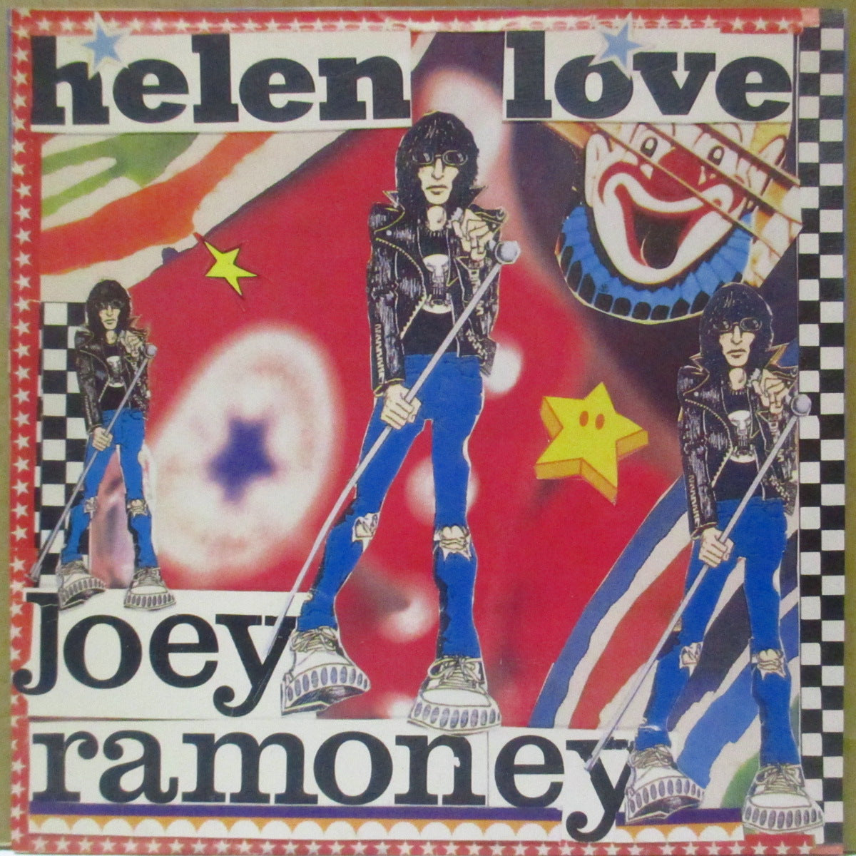 HELEN LOVE (ヘレン・ラヴ)  - Joey Ramoney (UK 2ndプレス・ブラックヴァイナル 7インチ+光沢ソフト紙ジャケ)