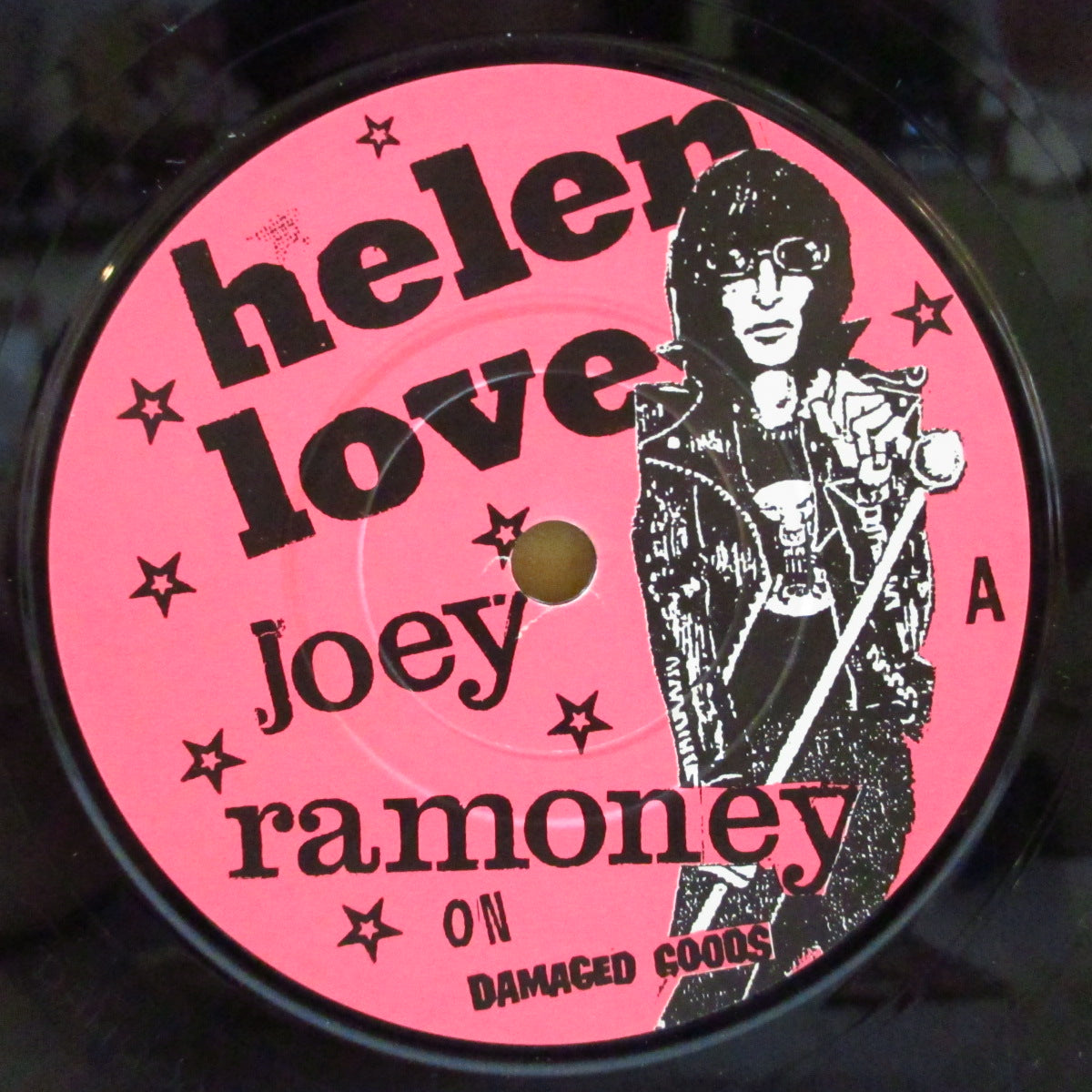 HELEN LOVE (ヘレン・ラヴ)  - Joey Ramoney (UK 2ndプレス・ブラックヴァイナル 7インチ+光沢ソフト紙ジャケ)