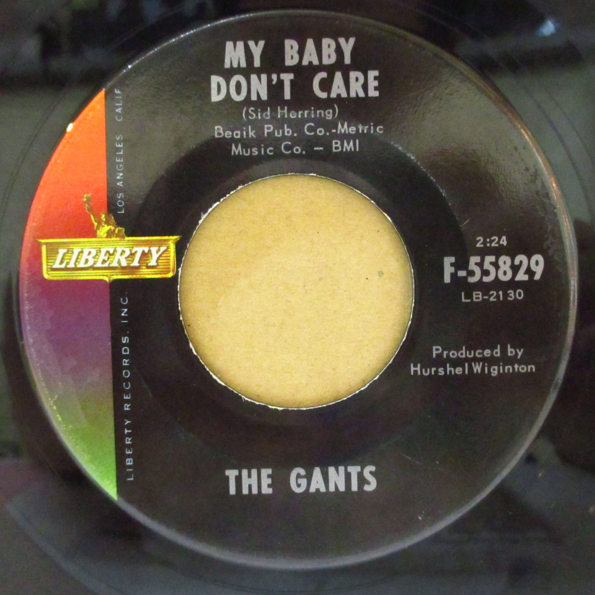 GANTS, THE (ザ・ガンツ)  - Road Runner (US '65 リバティ社再発 7インチ)クラシック・ガレージ・カヴァ