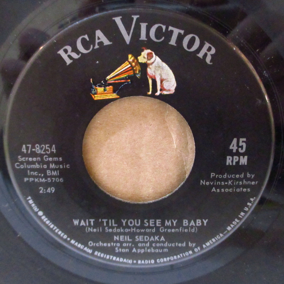 NEIL SEDAKA (ニール・セダカ)  - Bad Girl (US '63 オリジナル7インチ+カンパニースリーブ)哀愁美メロ・スロウ・ティーンポップ！